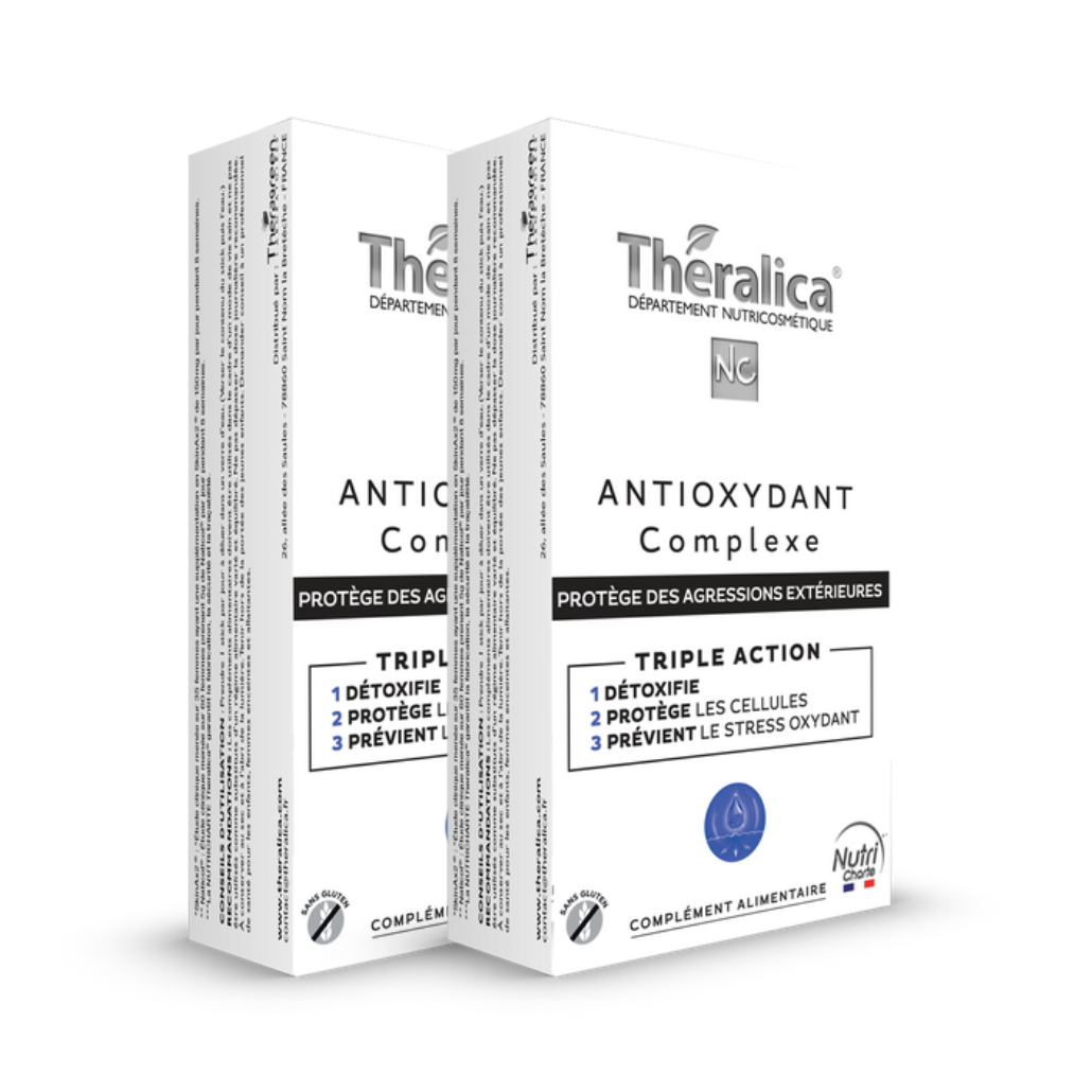 Antioxydant Theralica — protection cellulaire stress oxydatif vieillissement — 30 gélules