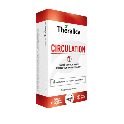 Circulation Theralica — complément alimentaire circulation sanguine et jambes légères — 30 gélules