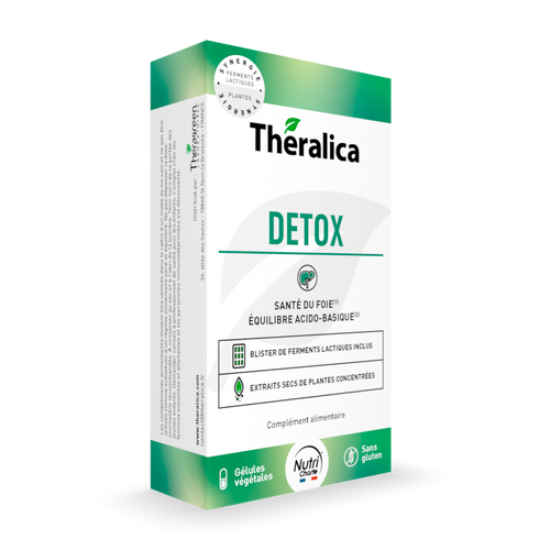 Detox Theralica — complément alimentaire détox foie et drainage — 45 gélules