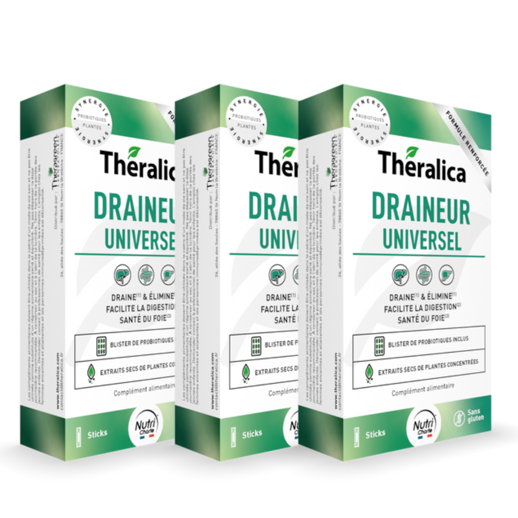 Draineur universel -15 sticks et 15 gélules