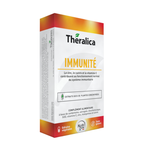 Immunité Theralica — complément alimentaire défenses immunitaires — 15 gélules