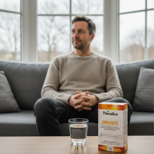 Immunité Theralica — vitamine C D zinc probiotiques immunité — 15 gélules