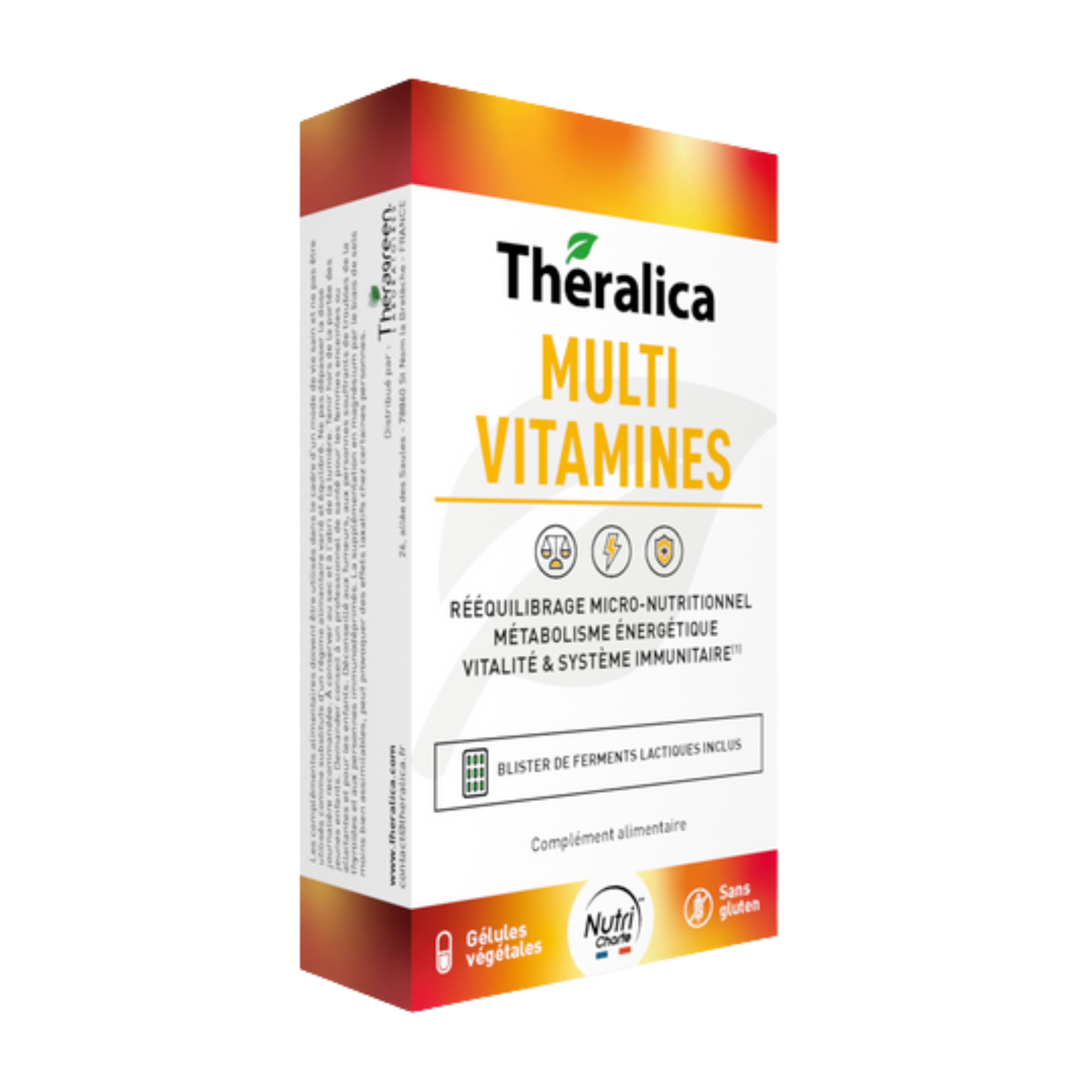 Multi-Vitamines THERALICA - préparation sport énergie et micronutriments