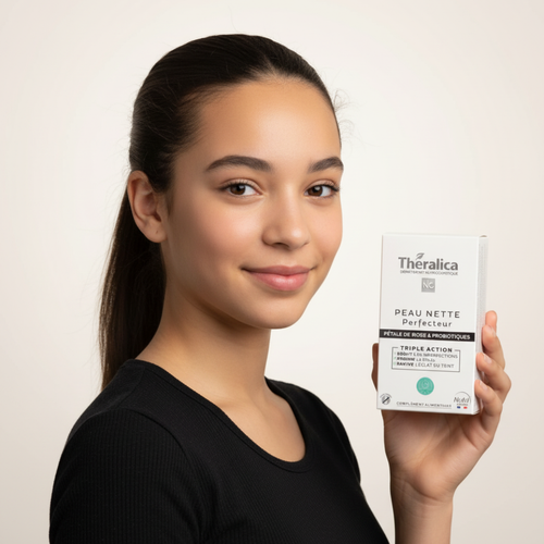 Peau Nette Perfecteur Theralica — zinc sélénium vitamine E ferments lactiques — 30 gélules