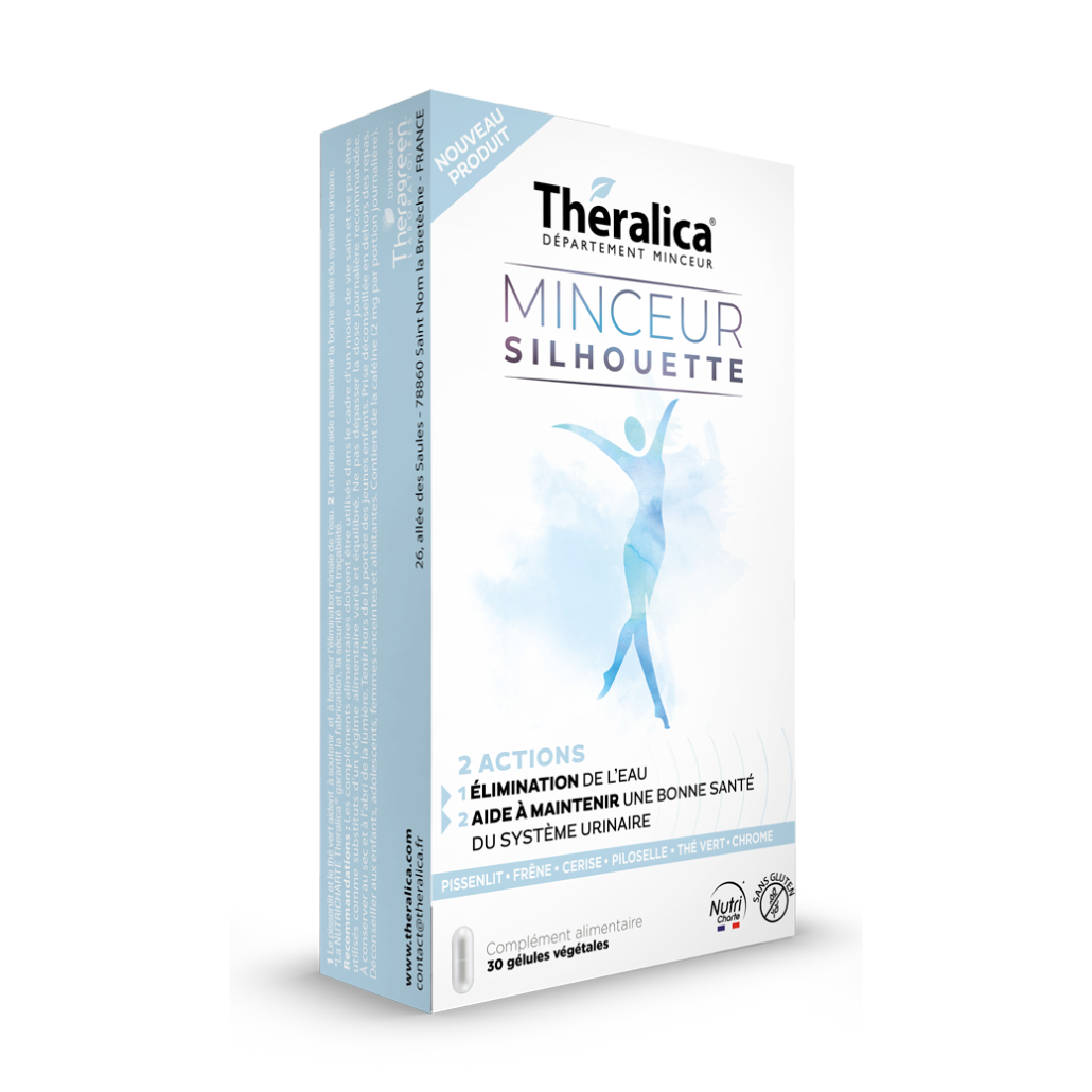 Minceur Silhouette Theralica — ventre plat silhouette affinée — 30 gélules