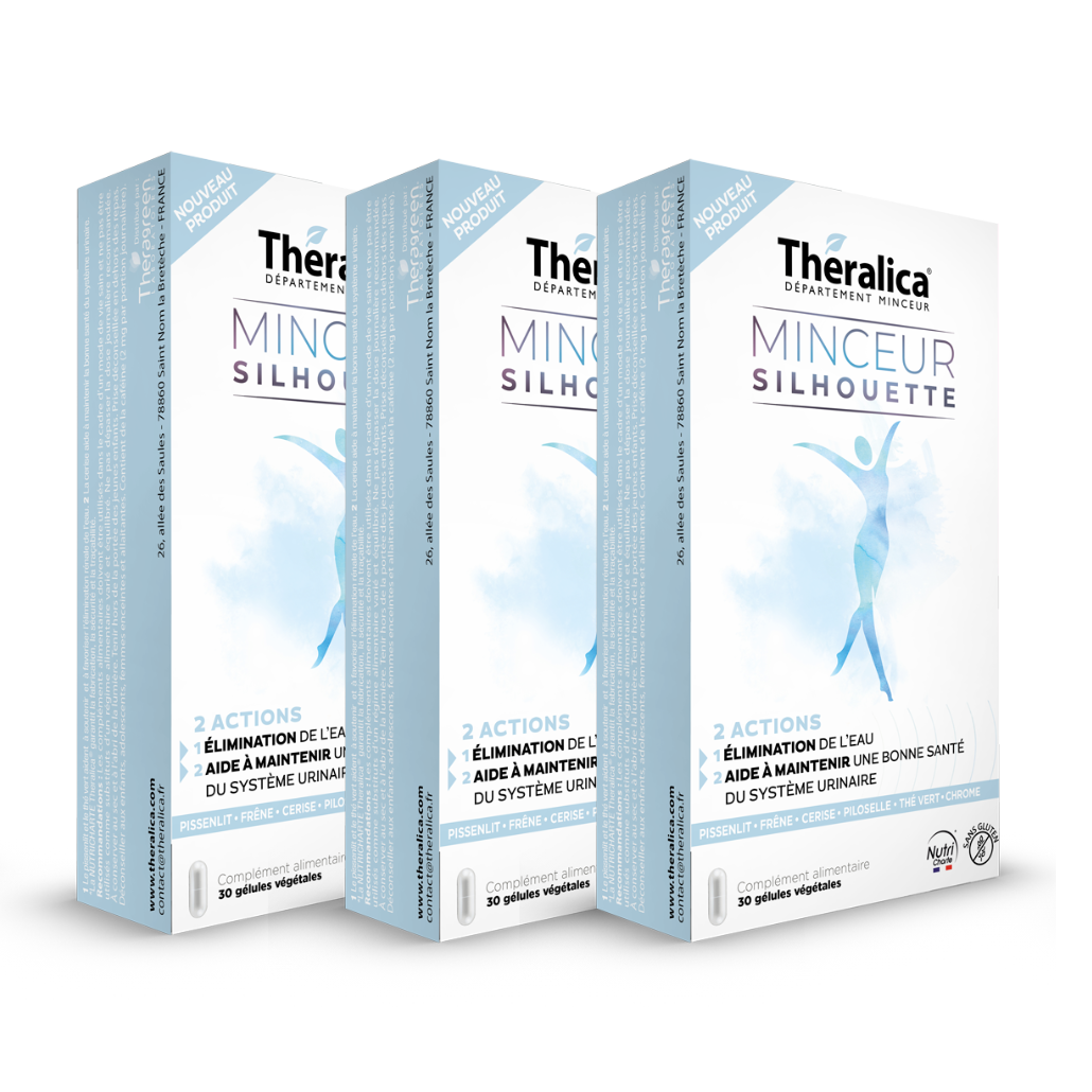 Minceur Silhouette Theralica — formule minceur laboratoire français — 30 gélules