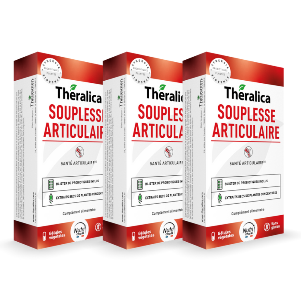 Souplesse Articulaire Theralica — formule articulaire laboratoire français — 30 gélules