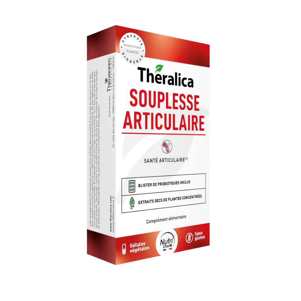 Souplesse Articulaire Theralica — complément alimentaire confort articulaire et mobilité — 30 gélules