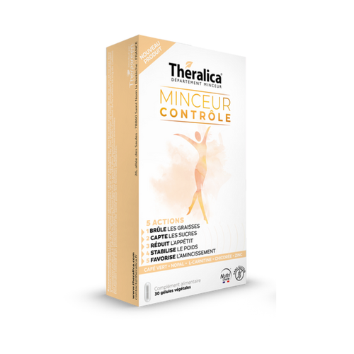 Minceur Contrôle Theralica — complément alimentaire contrôle du poids et appétit — 60 gélules