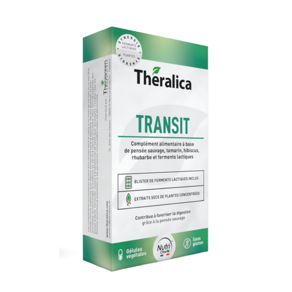 Transit Theralica — complément alimentaire transit intestinal naturel — 30 gélules