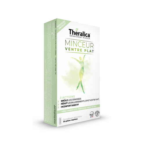 Minceur Ventre Plat Theralica — complément alimentaire ventre plat et ballonnements — 30 gélules