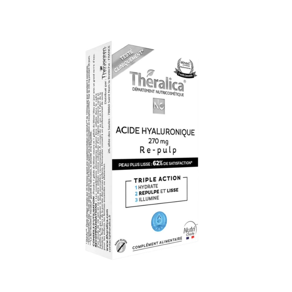 Acide Hyaluronique RE-PULP - 30 gélules - Theralica