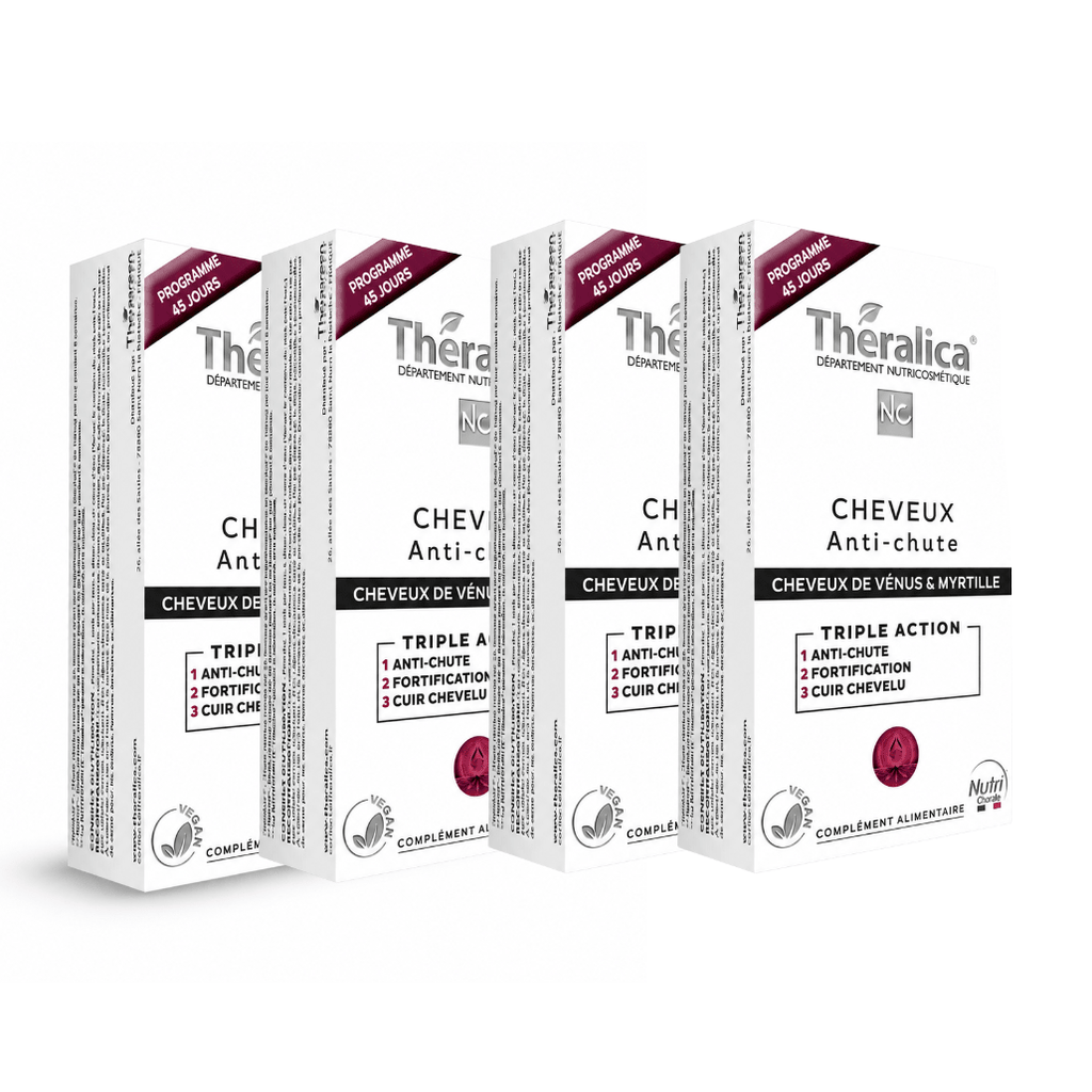 Cheveux Anti-chute - 45 gélules - Theralica