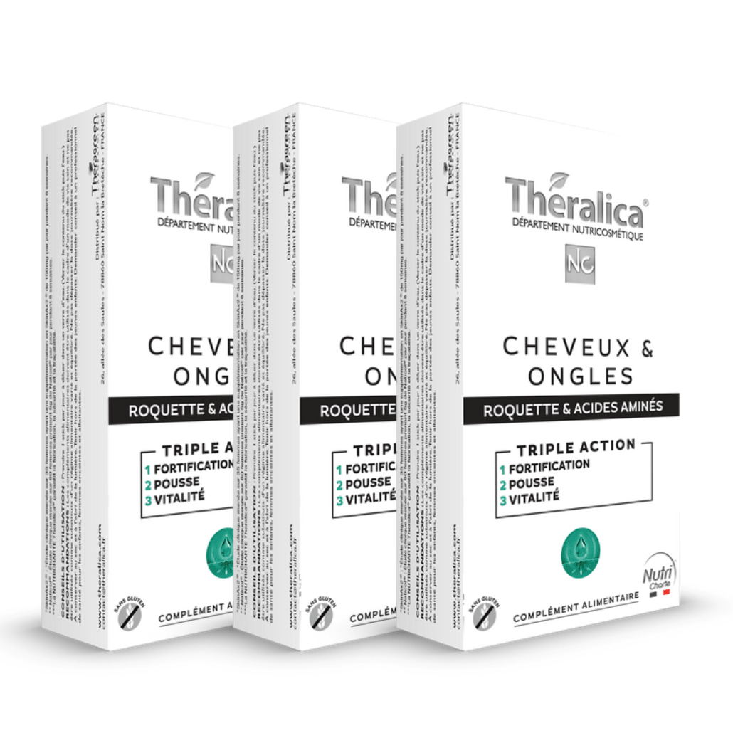 Cheveux & Ongles Theralica - 60 gélules - Theralica