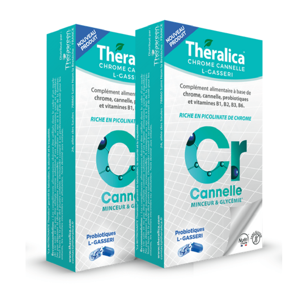 Chrome CR Cannelle - 30 gélules - Theralica
