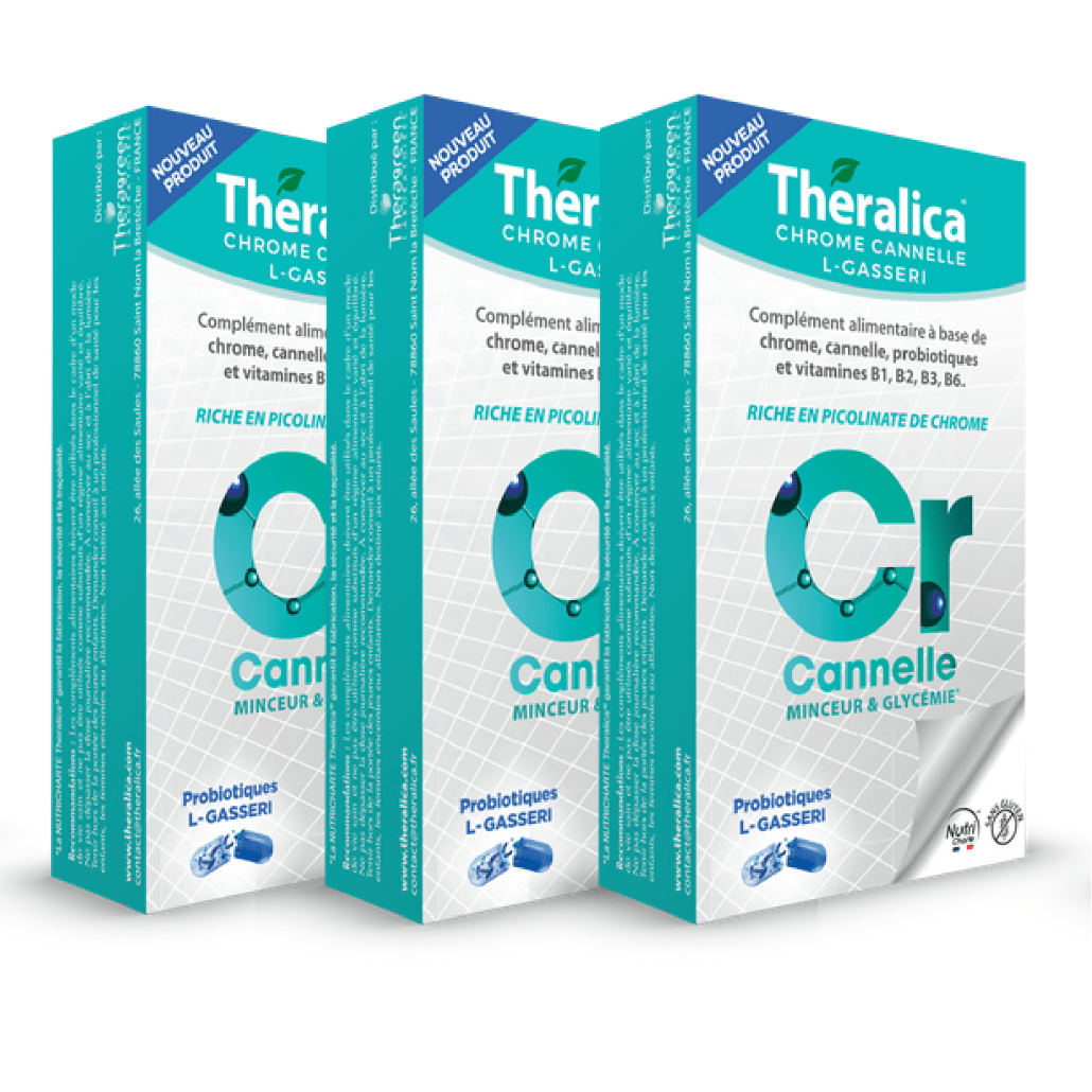 Chrome CR Cannelle - 30 gélules - Theralica
