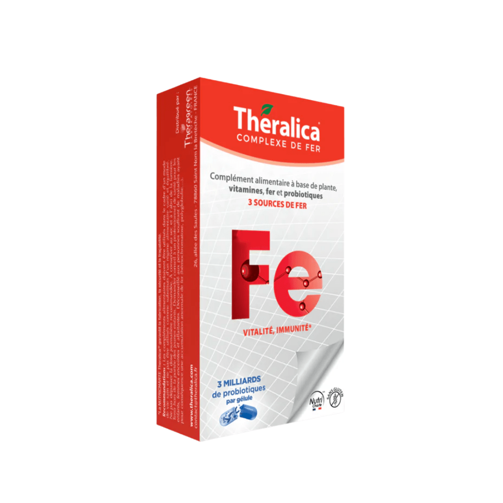Complexe de fer Theralica - 45 gélules - Theralica