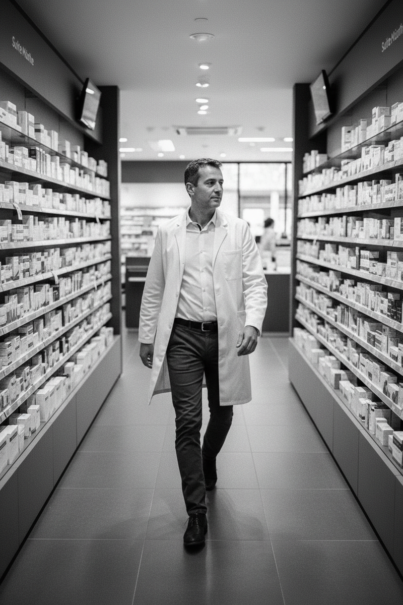 Olivier Trinqueneaux, Docteur en Pharmacie