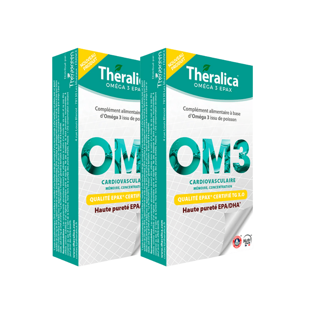 Boîte Oméga 3 EPAX Theralica avec huile de poisson issue de pêche durable