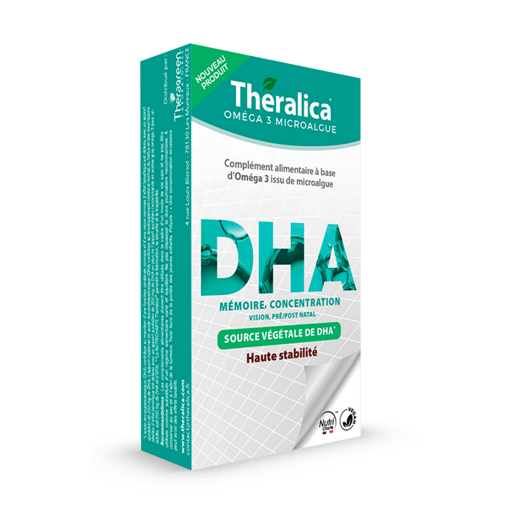 Oméga 3 Microalgue THERALICA - DHA végétal 30 capsules