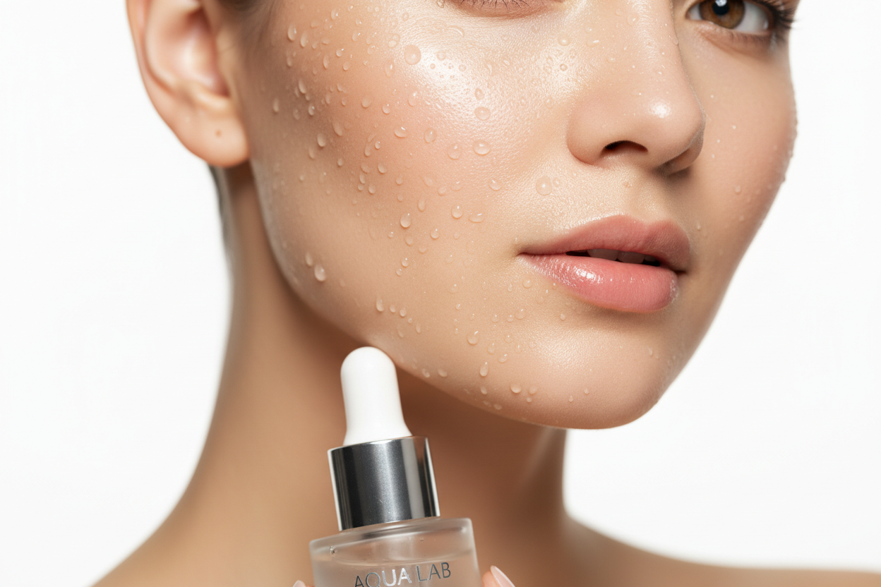 Peau hydratée