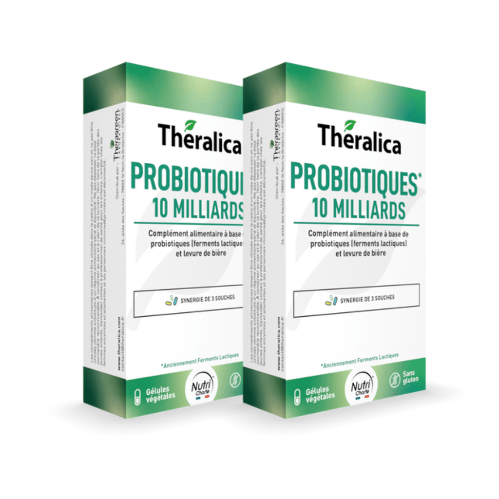 Probiotiques 10 milliards - 30 gélules - Theralica