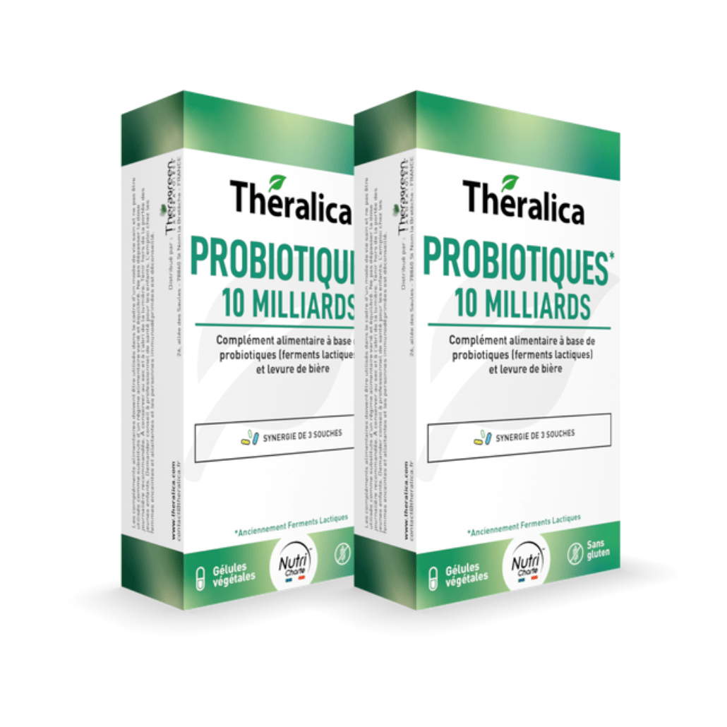 Probiotiques 10 milliards - 30 gélules - Theralica