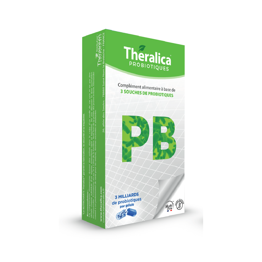 Probiotiques 3 milliards - 15 gélules - Theralica