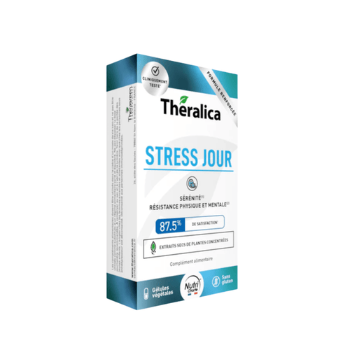 Complément alimentaire Stress Jour Theralica au Serenzo® pour favoriser le calme