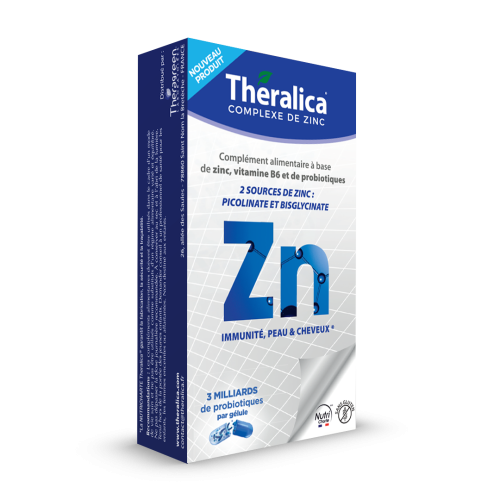 Zinc Immunité Peau et Cheveux - 30 Gélules