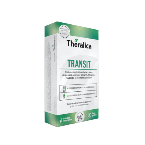 Complément alimentaire Transit Theralica pour un transit régulier