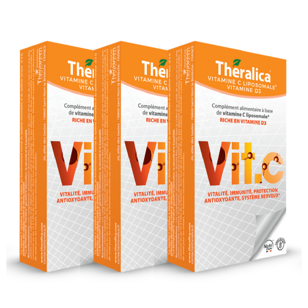 Vitamine C liposomale - 30 gélules - Theralica