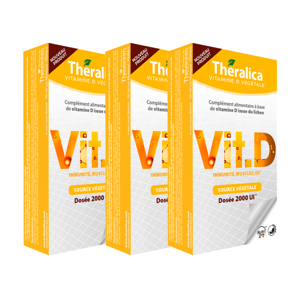 Vitamine D Végétale - 30 gélules - Theralica